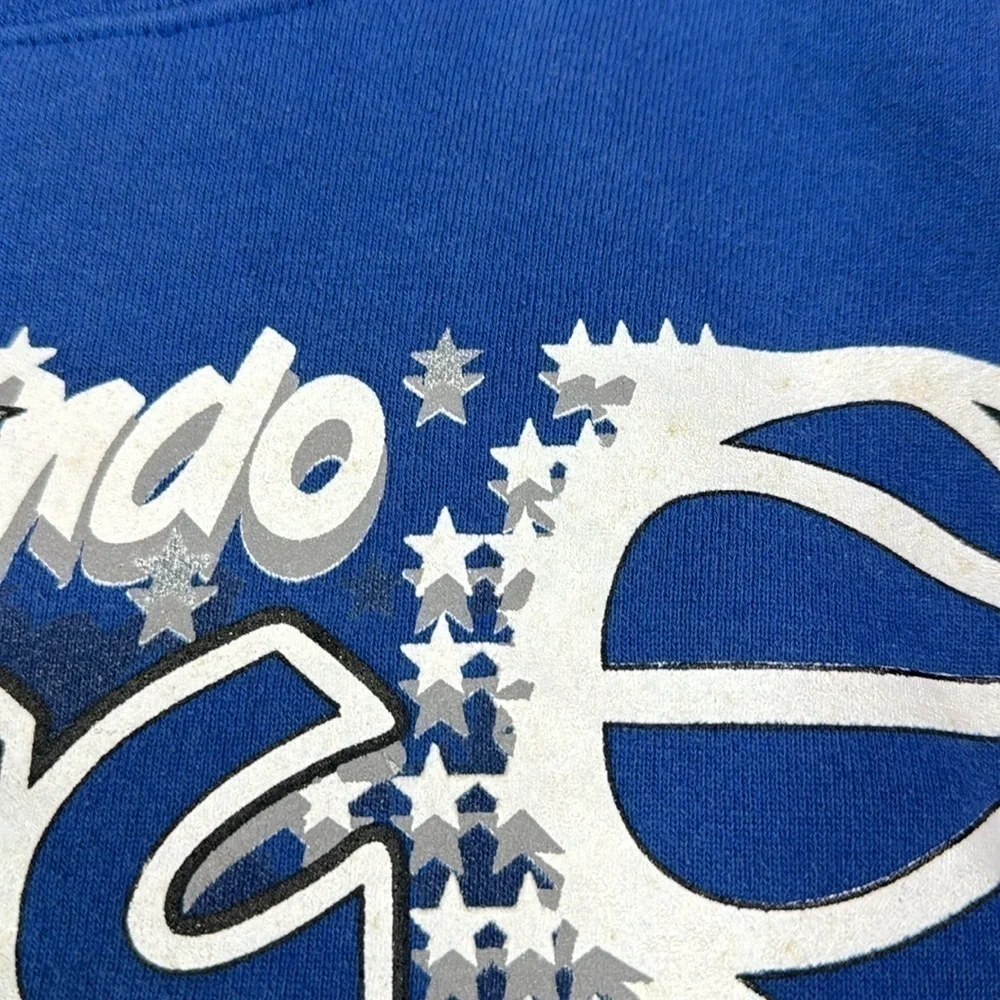 Vintage The Game NBA Orlando Magic Blue Crewneck Sweatshirt 90s XXL